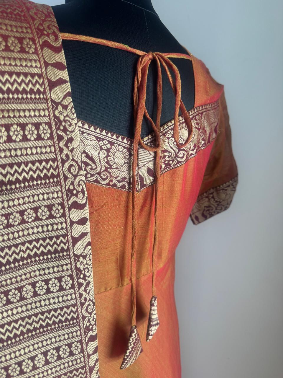 NARAYANPET MUSTARD LONG MAXI