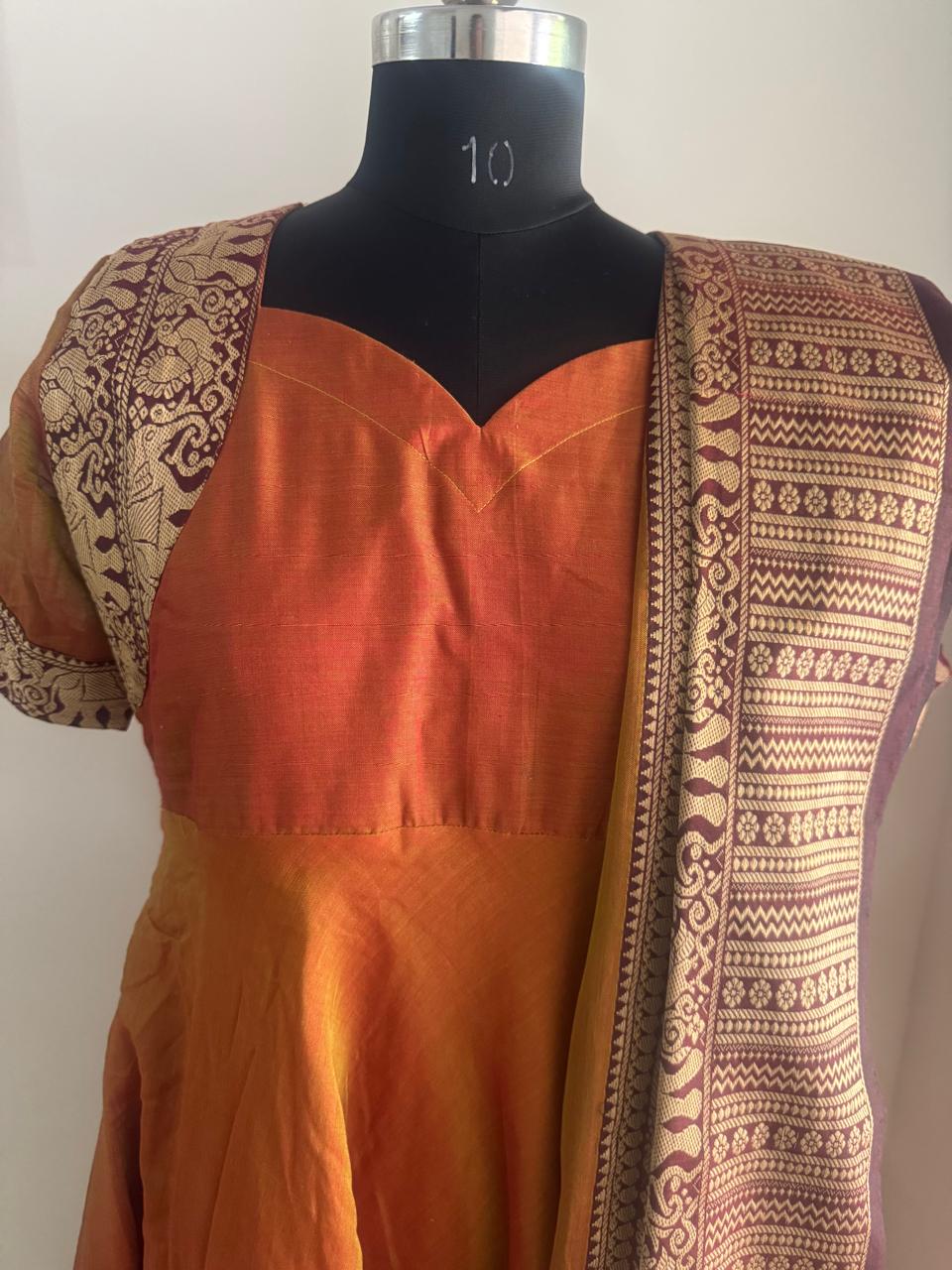 NARAYANPET MUSTARD LONG MAXI
