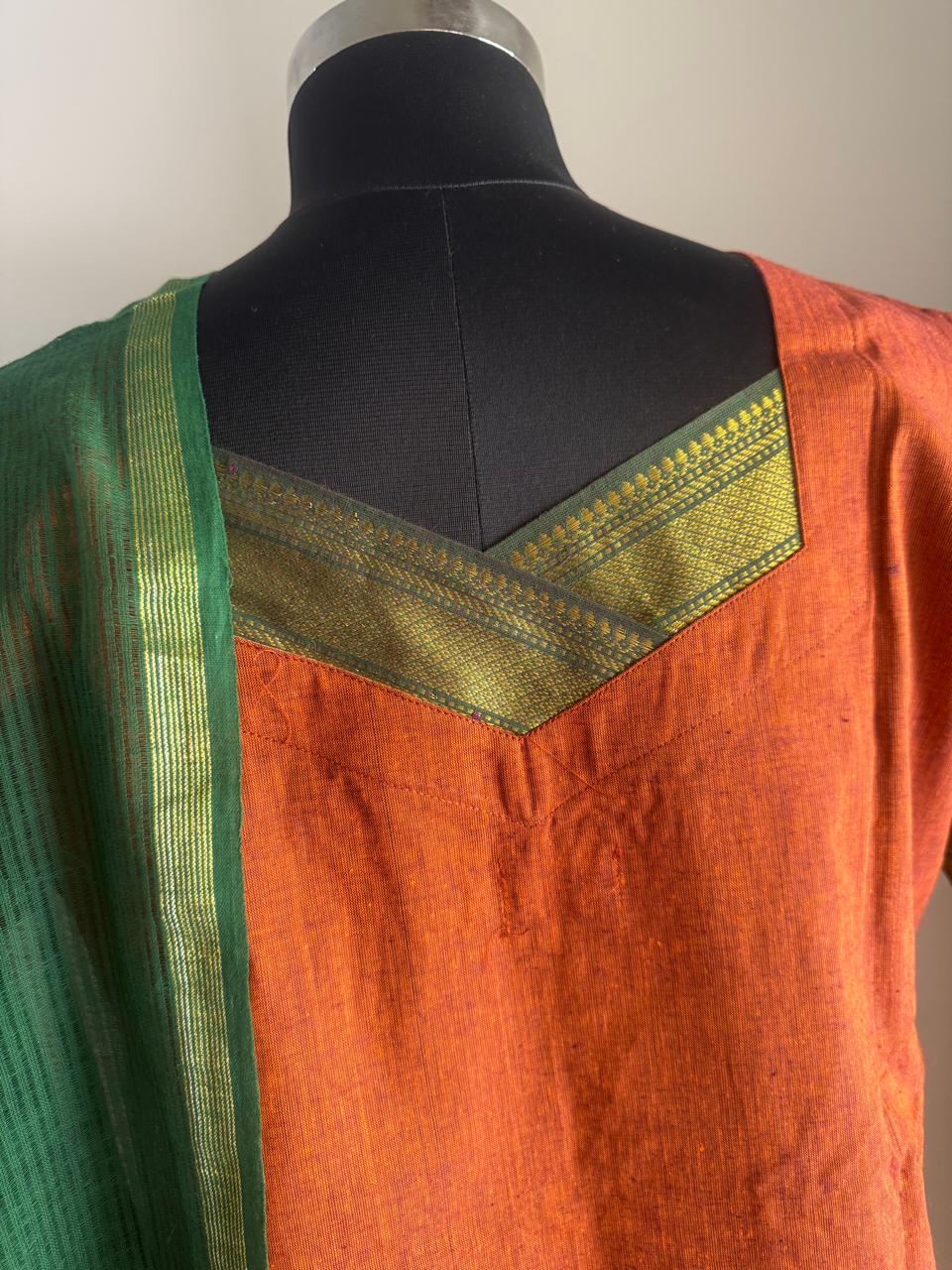 MUSTARD MANGALGIRI SUIT