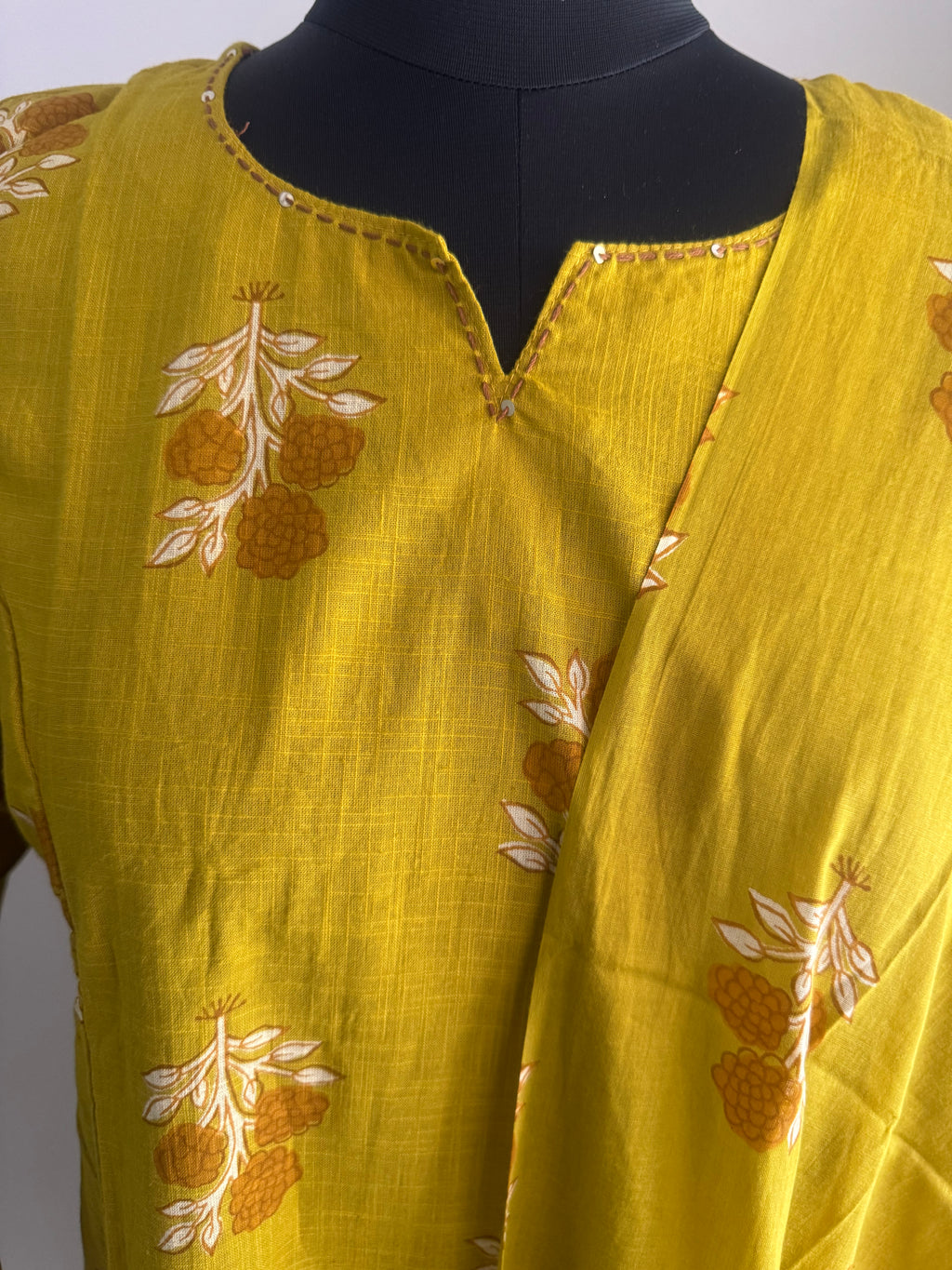 MARIGOLD COTTON SUIT